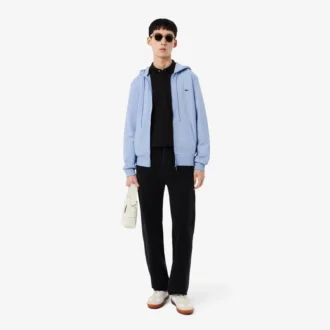Herren-Fleece-Sweatshirt mit Reißverschluss in klassischer Passform