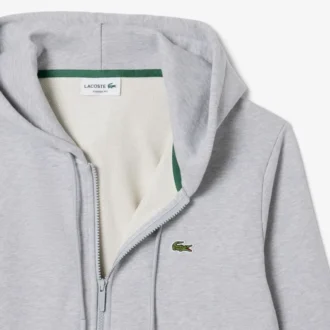 Herren-Fleece-Sweatshirt mit Reißverschluss in klassischer Passform