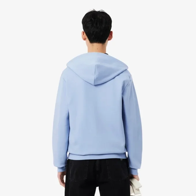 Herren-Fleece-Sweatshirt mit Reißverschluss in klassischer Passform