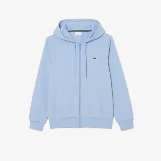 Herren-Fleece-Sweatshirt mit Reißverschluss in klassischer Passform