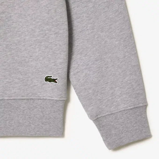 Herren-Fleece-Sweatshirt mit Rundhalsausschnitt