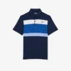Herren-Golf-Poloshirt in Regular Fit mit Farbblock-Design