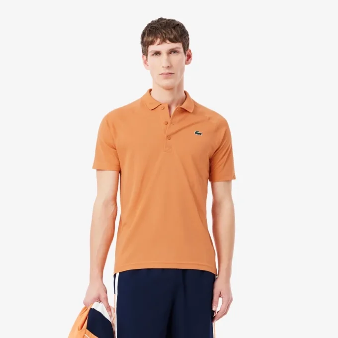 Herren-Golf-Poloshirt mit UV-Schutz in Regular Fit