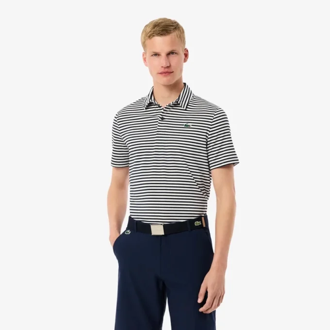 Herren-Golf-Poloshirt mit UV-Schutz in Regular Fit