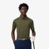 Herren-Golf-Poloshirt mit UV-Schutz in Regular Fit