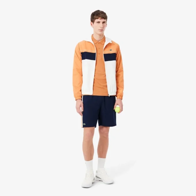 Herren-Golf-Poloshirt mit UV-Schutz in Regular Fit