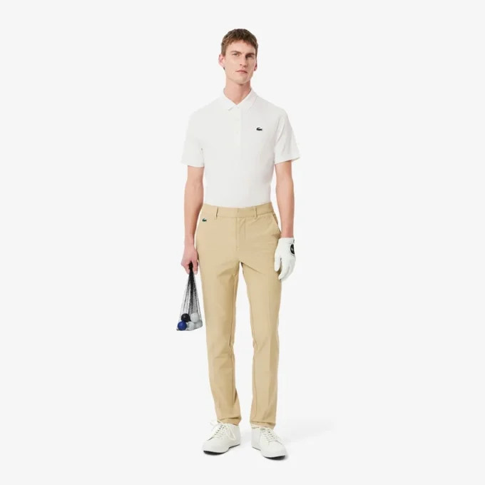 Herren-Golf-Poloshirt mit UV-Schutz in Regular Fit