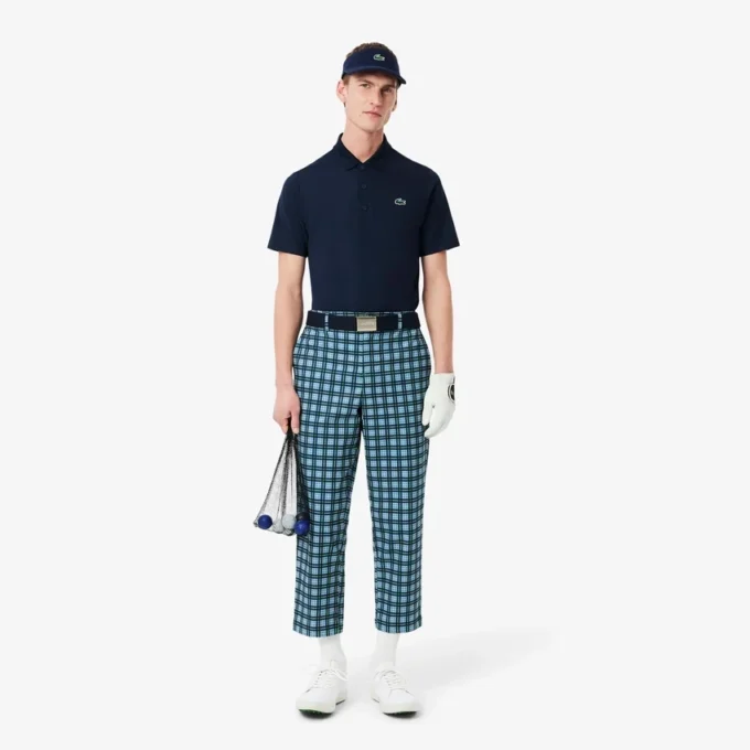 Herren-Golf-Poloshirt mit UV-Schutz in Regular Fit