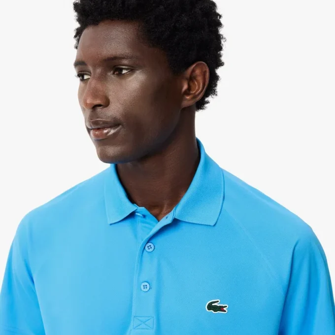 Herren-Golf-Poloshirt mit UV-Schutz in Regular Fit