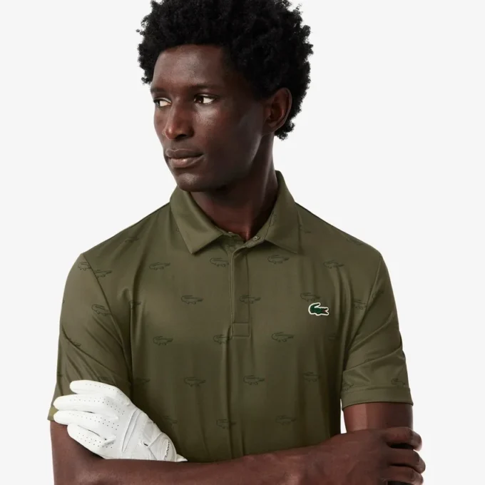 Herren-Golf-Poloshirt mit UV-Schutz in Regular Fit