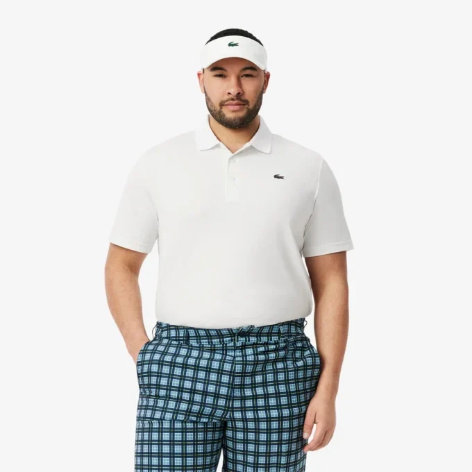 Herren-Golf-Poloshirt mit UV-Schutz in Regular Fit