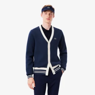 Herren-Golf-Strickjacke