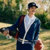 Herren-Golf-Strickjacke