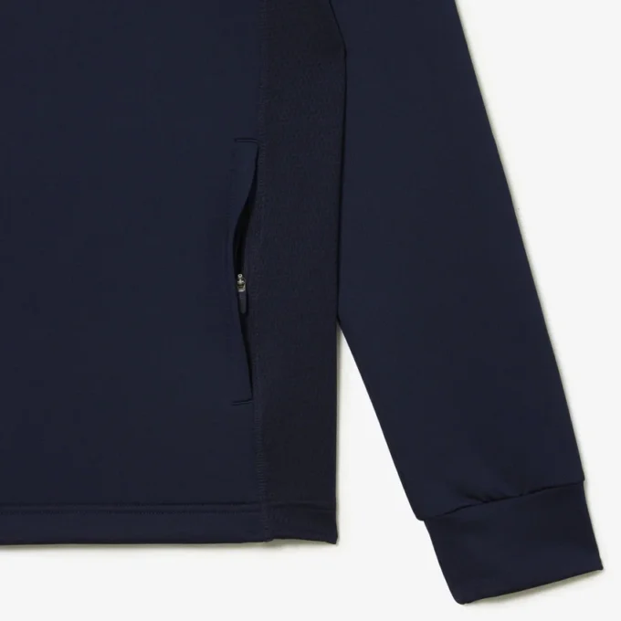 Herren-Golf-Sweatshirt mit hohem Kragen