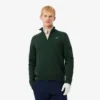 Herren-Golf-Windjacke mit Viertelreißverschluss