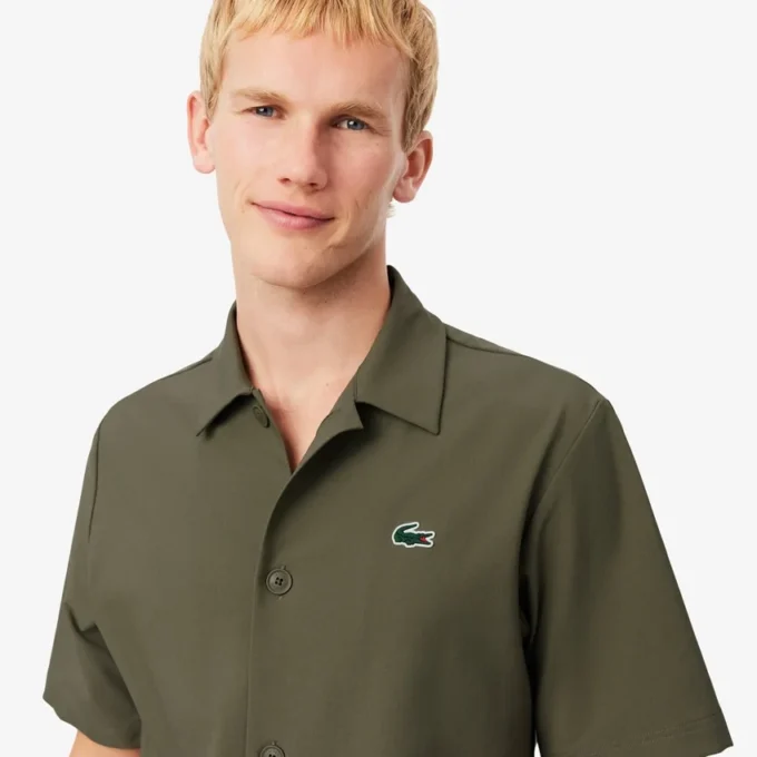 Herren-Golfhemd aus Stretch mit „Ultra Dry“-Print
