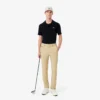Herren-Golfpullover mit Polokragen und kurzen Ärmeln