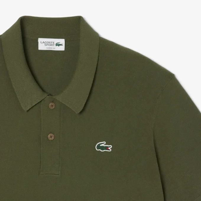 Herren-Golfpullover mit Polokragen und kurzen Ärmeln