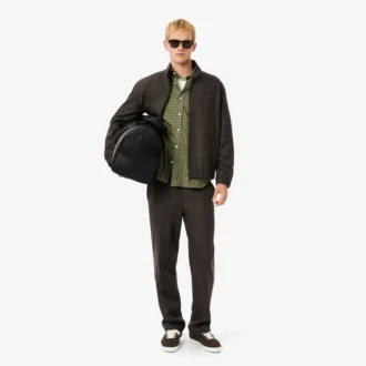 Herren-Harrington-Jacke aus Wolle