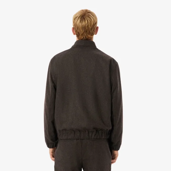 Herren-Harrington-Jacke aus Wolle
