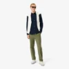Herren-Hemd aus Baumwollpiqué in Slim Fit