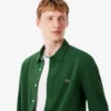 Herren-Hemd aus Baumwollpiqué in Slim Fit