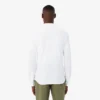 Herren-Hemd aus Baumwollpiqué in Slim Fit