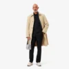 Herren-Hemd aus Stretch-Popeline in Slim Fit