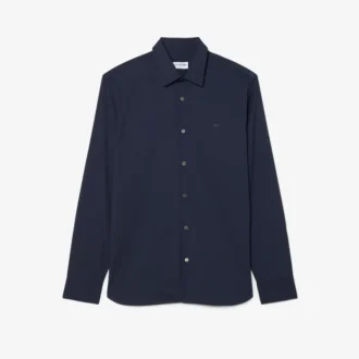 Herren-Hemd mit Knopfleiste, Slim Fit und Stretch