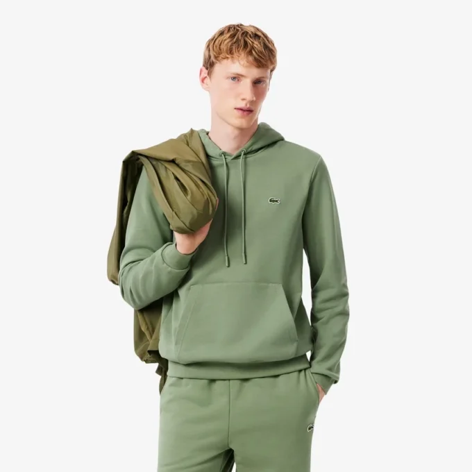 Herren-Hoodie aus Baumwollfleece