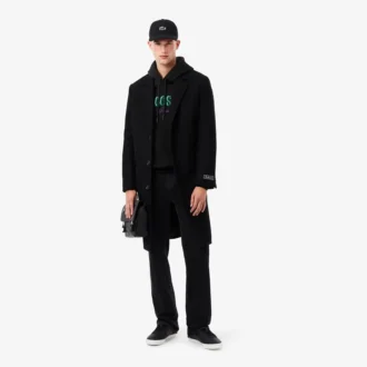Herren-Hoodie mit lockerer Passform und Stickerei