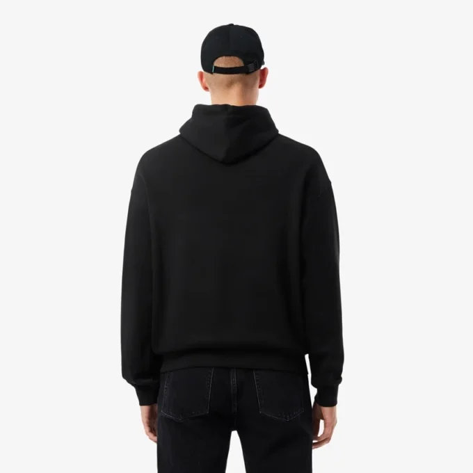 Herren-Hoodie mit lockerer Passform und Stickerei