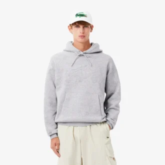 Herren-Hoodie mit Print in Relaxed Fit