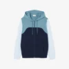 Herren-Hoodie mit Reißverschluss und Farbblock-Design