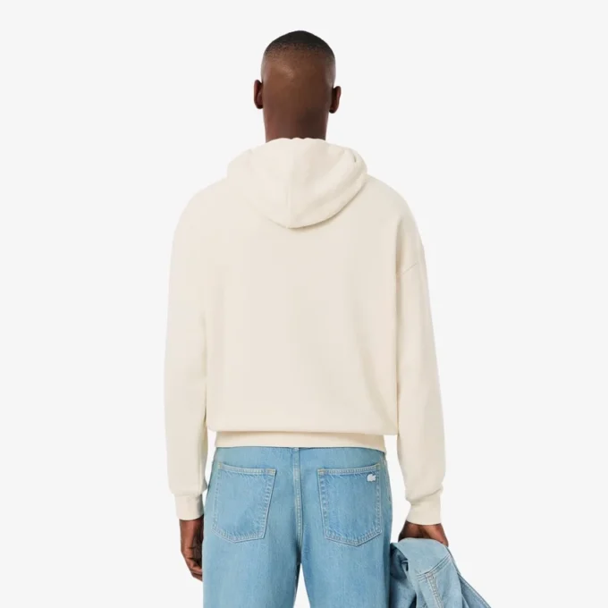 Herren-Hoodie mit Stickerei in lockerer Passform