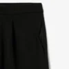 Herren-Hose aus Piqué mit Falten in lockerer Passform