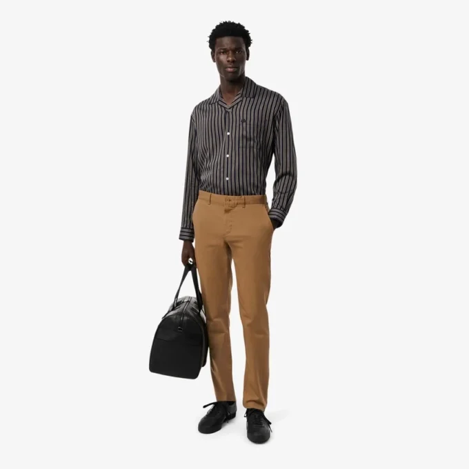 Herren-Hose aus Stretch-Baumwolle in Slim Fit