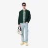 Herren-Jeans aus Denim mit geradem Schnitt und Print-Motiv