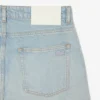 Herren-Jeans mit geradem Schnitt und Landschaftsmotiv