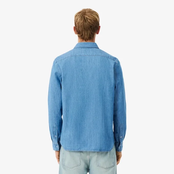 Herren-Jeanshemd in Regular Fit