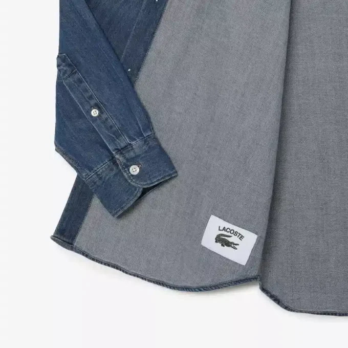 Herren-Jeanshemd in Regular Fit