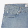 Herren-Jeansshorts mit geradem Schnitt