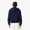 Herren-Kapuzenjacke aus Woll-Blend-Flanell