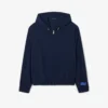 Herren-Kapuzenjacke aus Woll-Blend-Flanell