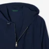 Herren-Kapuzenjacke aus Woll-Blend-Flanell