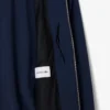 Herren-Kapuzenjacke aus Woll-Blend-Flanell