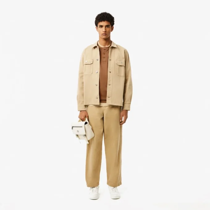 Herren-Langarm-Henley