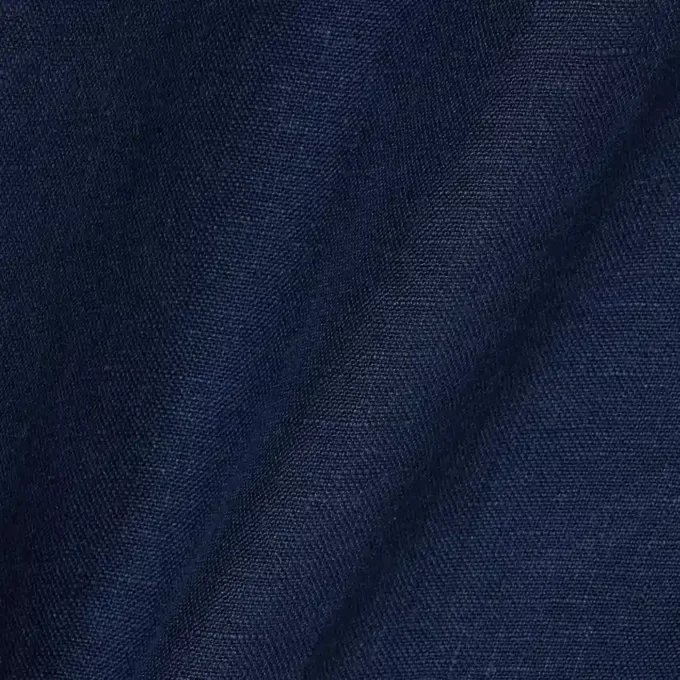 Herren-Leinenhemd mit kurzen Ärmeln