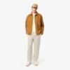 Herren-Leinenhose aus Twill in Regular Fit