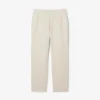 Herren-Leinenhose aus Twill in Regular Fit